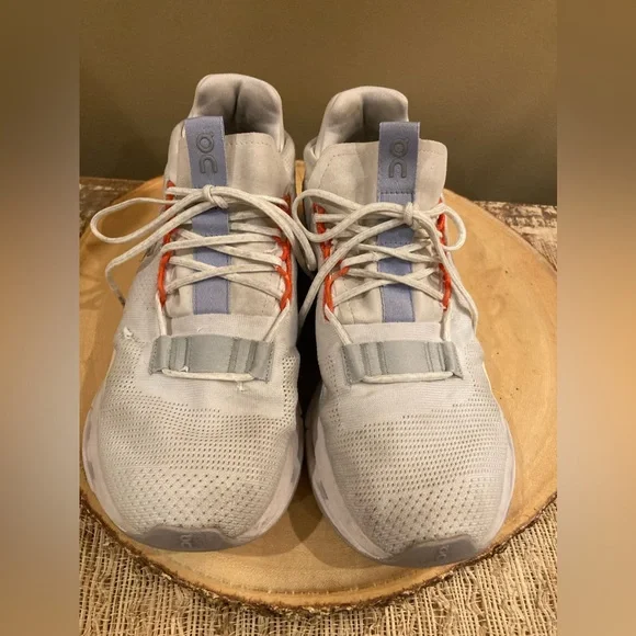 On Running Cloudnova Women's Running Shoes White / Glacier Sz-7.5 - Picture 8 of 13